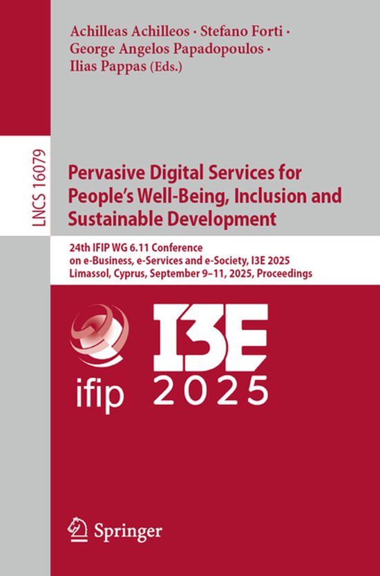 Lecture Notes in Computer Science16079- Pervasive Digital Se ... - cover