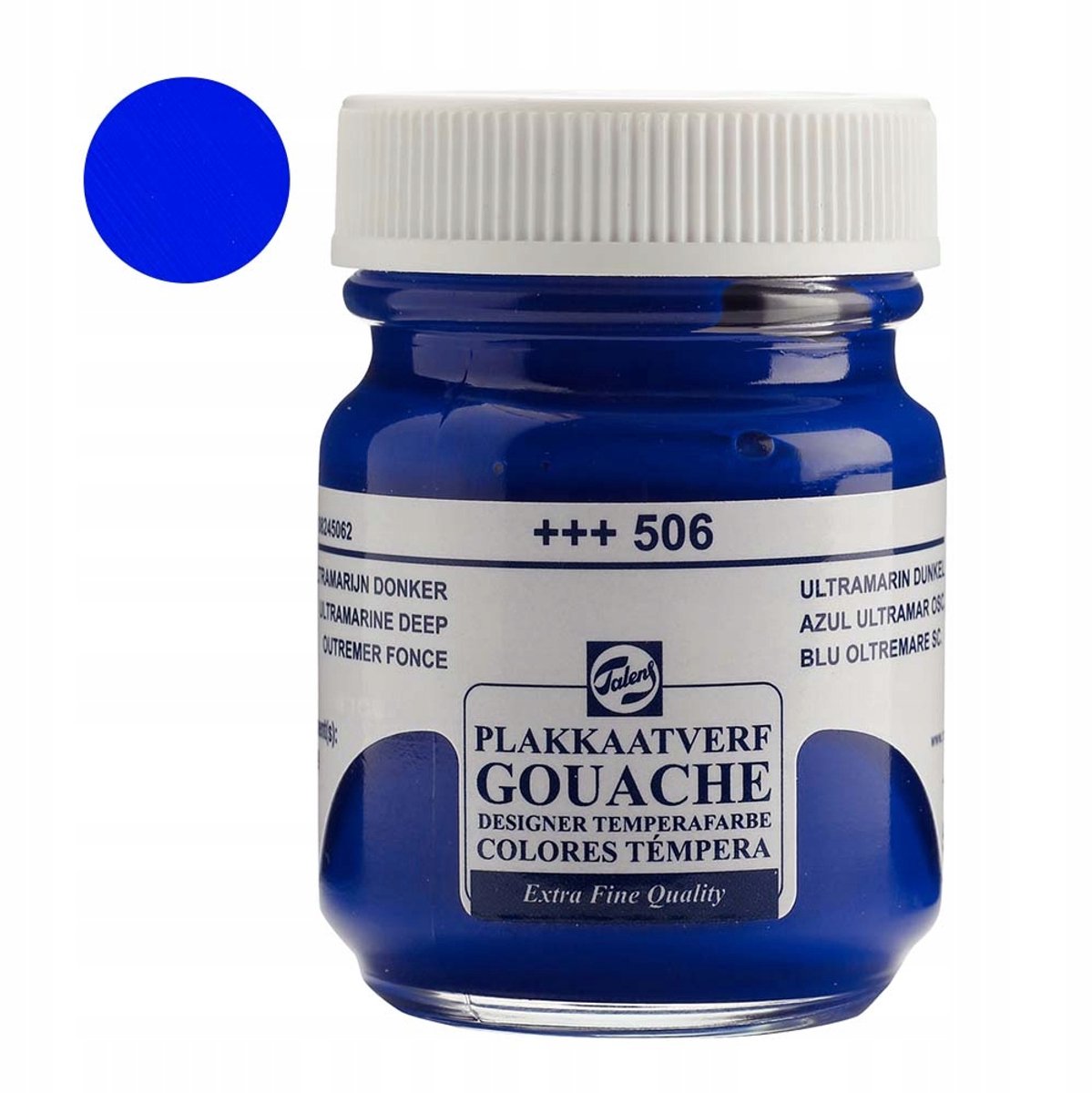 Talens Gouache Verf 50ml - Ultramarijn Diep 506