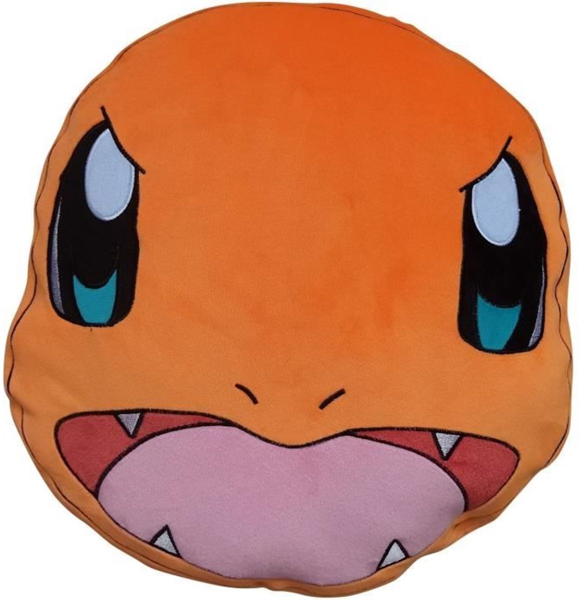 Premium 3D Kussen - POKEMON - Charmander Gezicht - Microvezel - 40 cm
