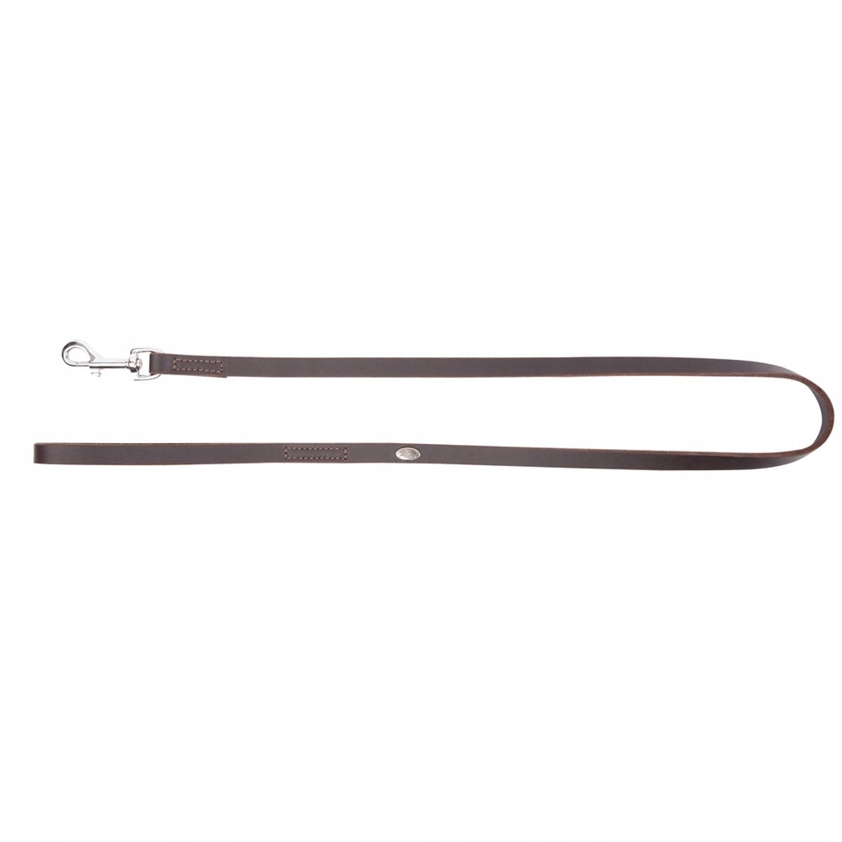 Dingo Zachte Leren Hondenhalsband 1.0x120cm Bruin