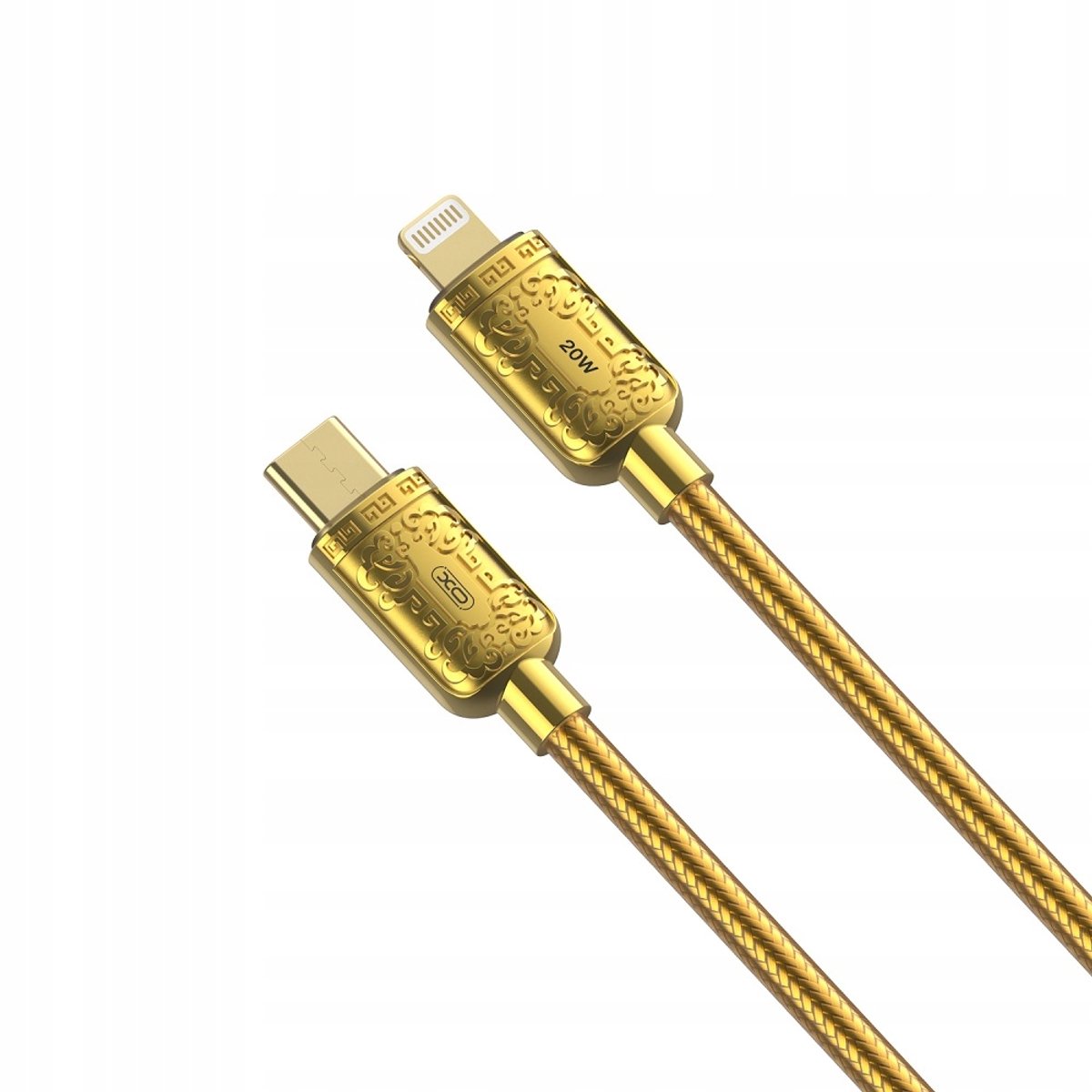 XO USB-C naar Lightning Kabel 1m 20W Goud