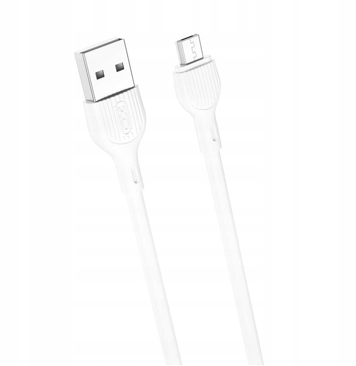 XO NB200 USB naar MicroUSB Kabel 2m 2.1A Wit