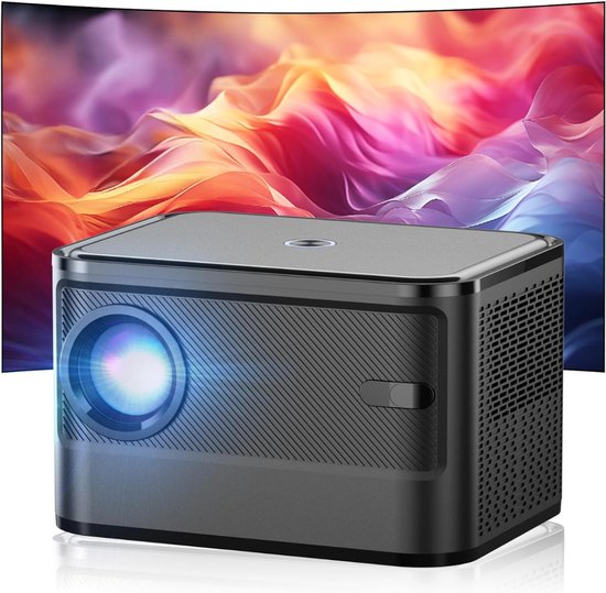 DailySupplies® Mini Beamer - Film Projector met Bluetooth - Draagbare Beamer - 4K Kwaliteit - Zwart