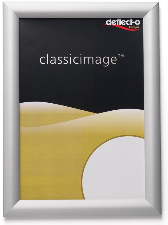 Deflecto SFA4S Klapframe Zilver DIN A4 1 stuk(s) (b x h x d) 240 x 325 x 15 mm