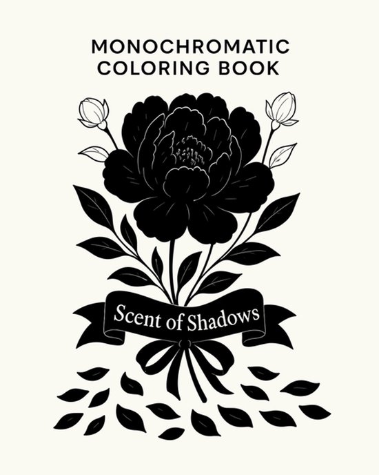 Monochromatic Coloring Book - Scent of Shadows - cover