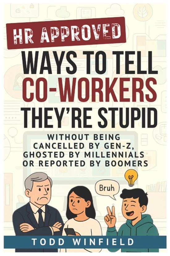 Hr-Approved Workplace Humor- HR Approved Ways To Tell Co-Wor ... - cover