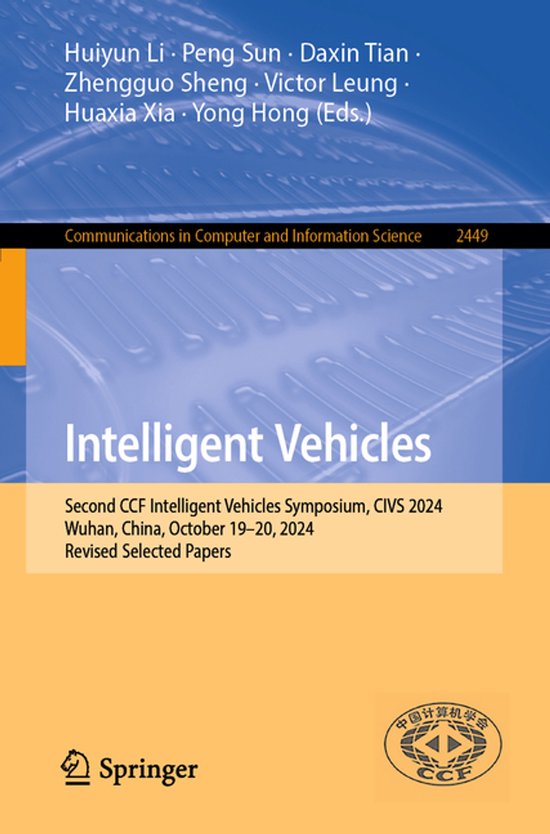Communications in Computer and Information Science2449- Inte ... - cover