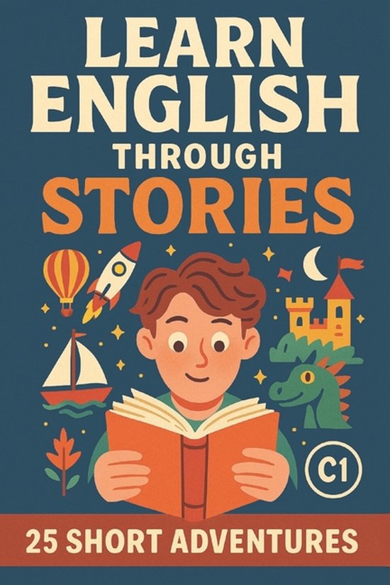 Learn English with 25 Short Stories- Learn English Through S ... - cover