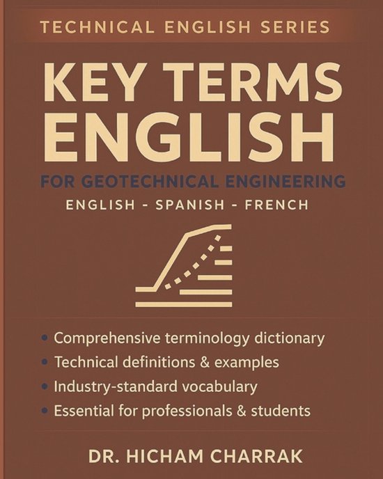 Key Terms ENGLISH for Geotechnical Engineering (English - Sp ... - cover
