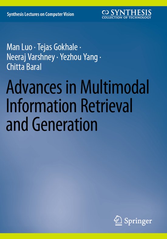 Synthesis Lectures on Computer Vision- Advances in Multimoda ... - cover