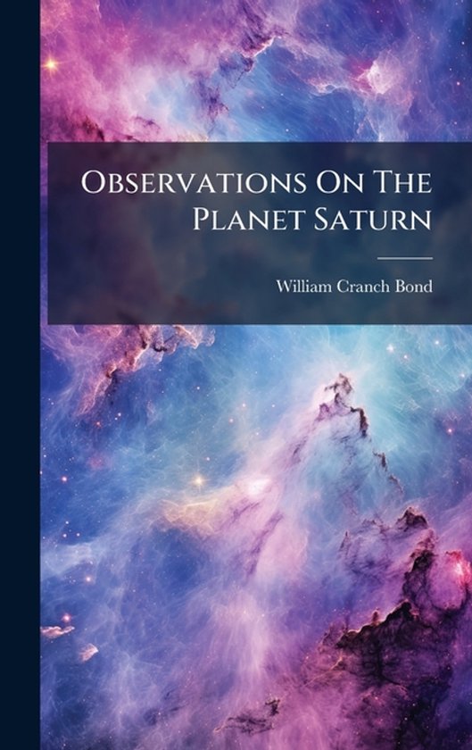 Observations On The Planet Saturn - cover