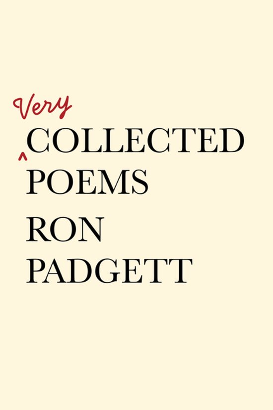 Very Collected Poems - cover
