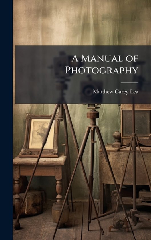 A Manual of Photography - cover