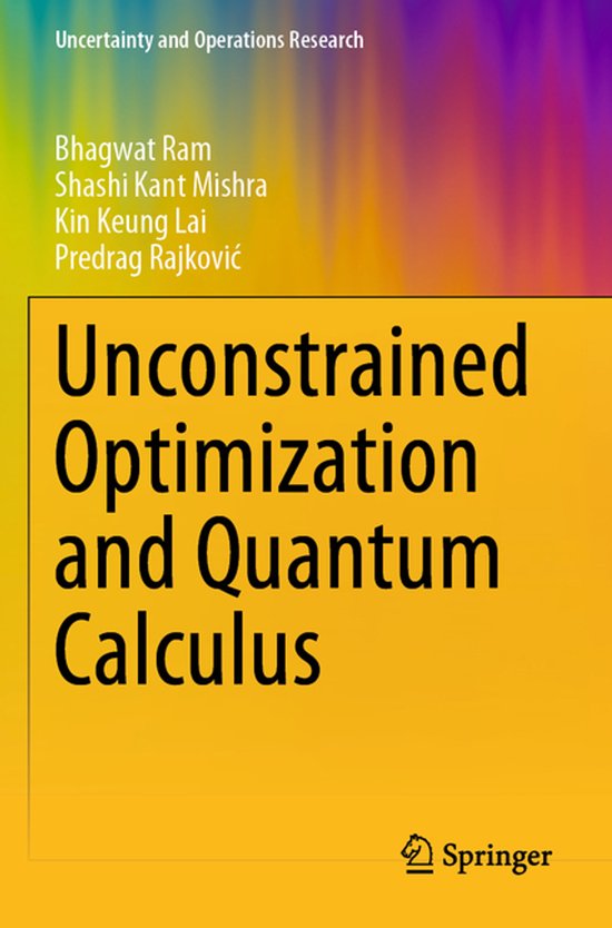 Uncertainty and Operations Research- Unconstrained Optimizat ... - cover