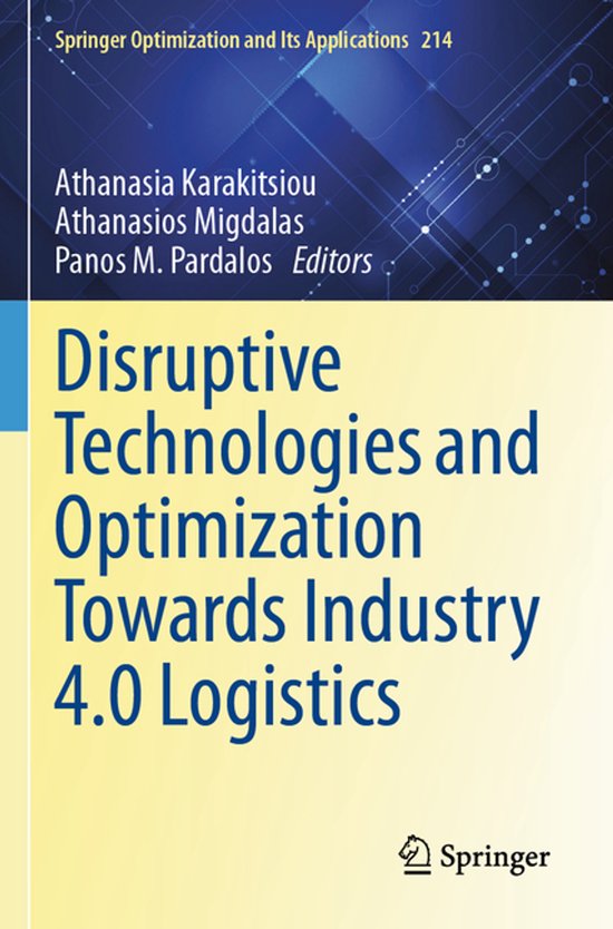 Springer Optimization and Its Applications214- Disruptive Te ... - cover