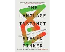 Omslag van The Language Instinct