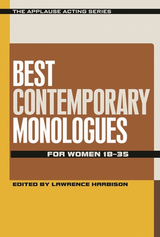 Best Contemporary Monologues Women 18 35 - cover