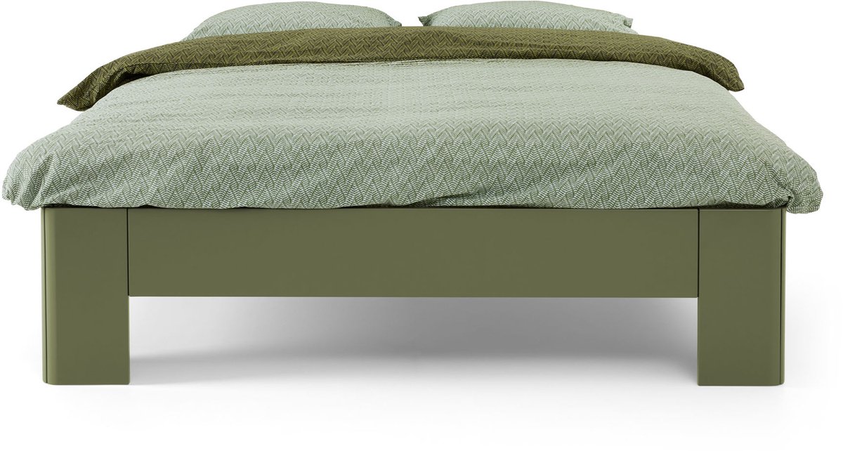 B Bright Bed Fresh - 160 x 200 cm - rietgroen