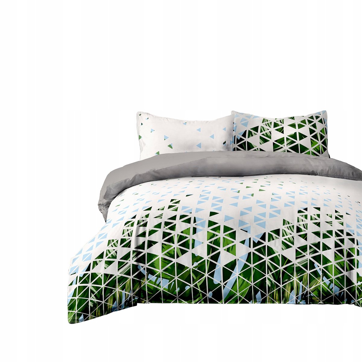 Dekbedovertrek Geometrisch Patroon 2x155x220cm - 2x80x80cm