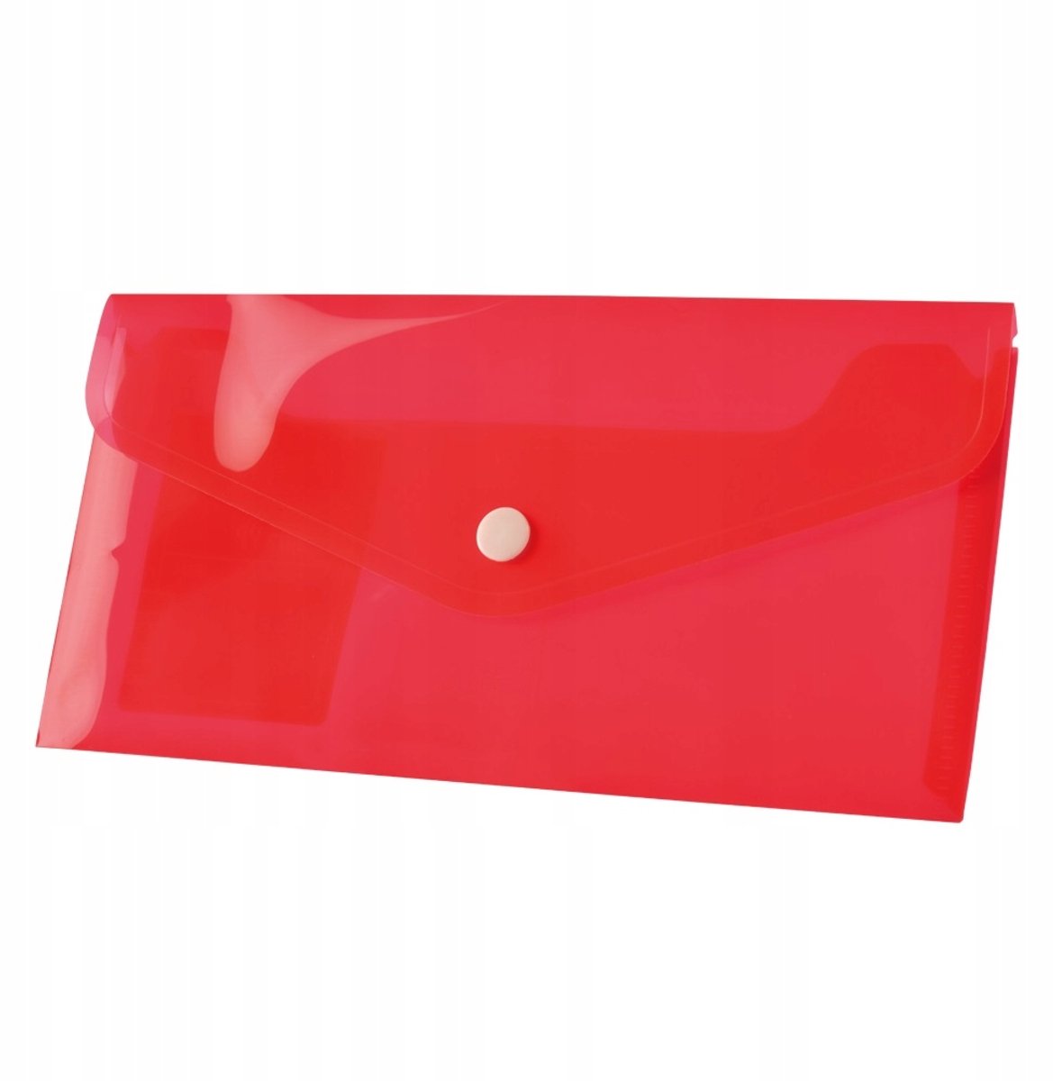 Tetis Organizer Folder DL Rood met drukknoopsluiting BT612-C