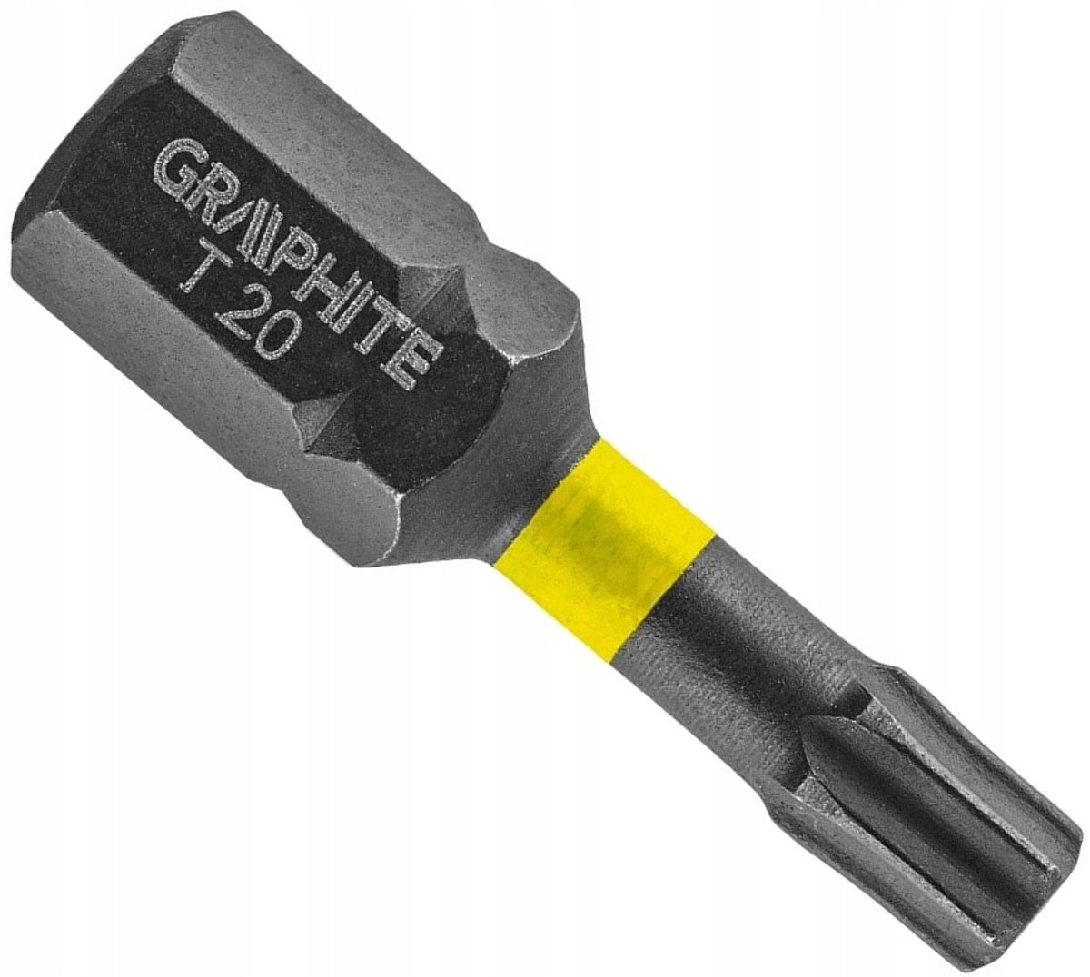 GRAPHITE Torx T20 slagmoerbit 25 mm - hoogwaardig S2-staal