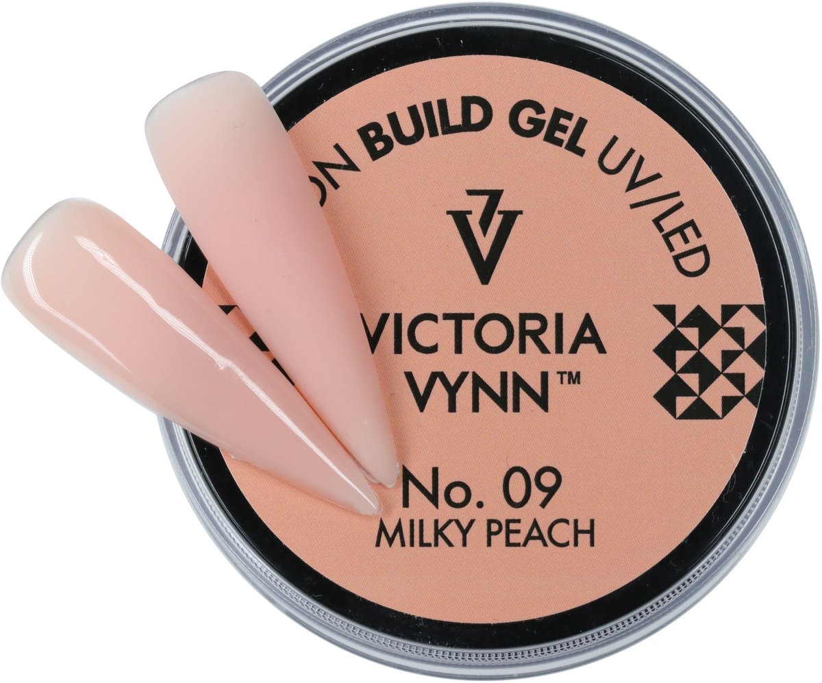 Builder Gel 09 Milky Peach 50 ml - gelnagels - gel - nagels - manicure - nagelverzorging - nagelstyliste - buildergel - uv / led - nagelstylist - callance
