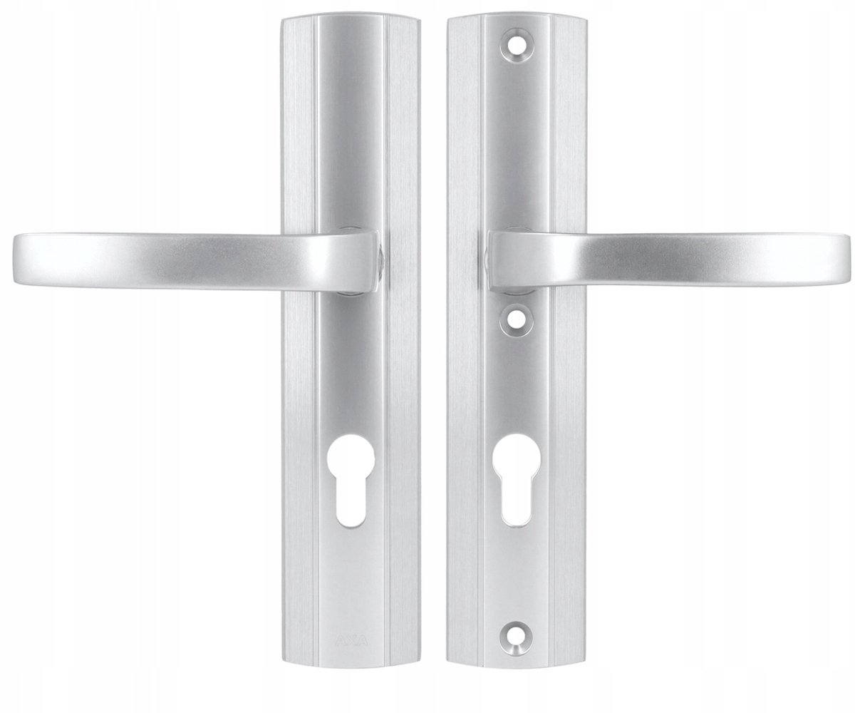 AXA Prestige Antidiefstal Deurkruk F1 Zilver 92mm