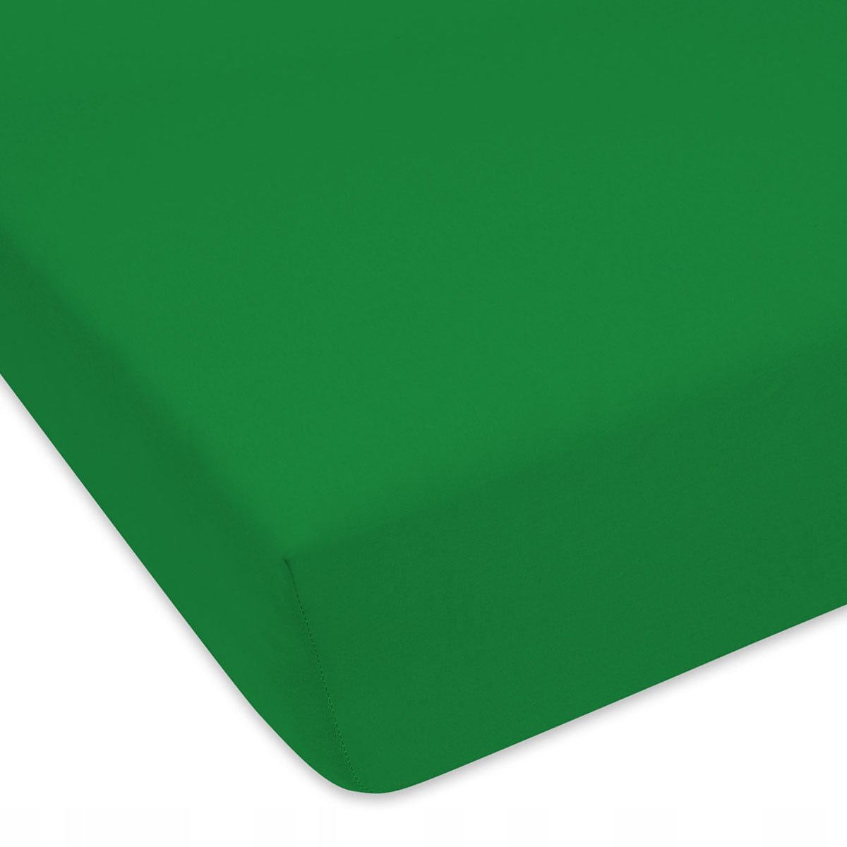 Jersey Kinderhoeslaken Groen Katoen 90x180 cm met Elastiek