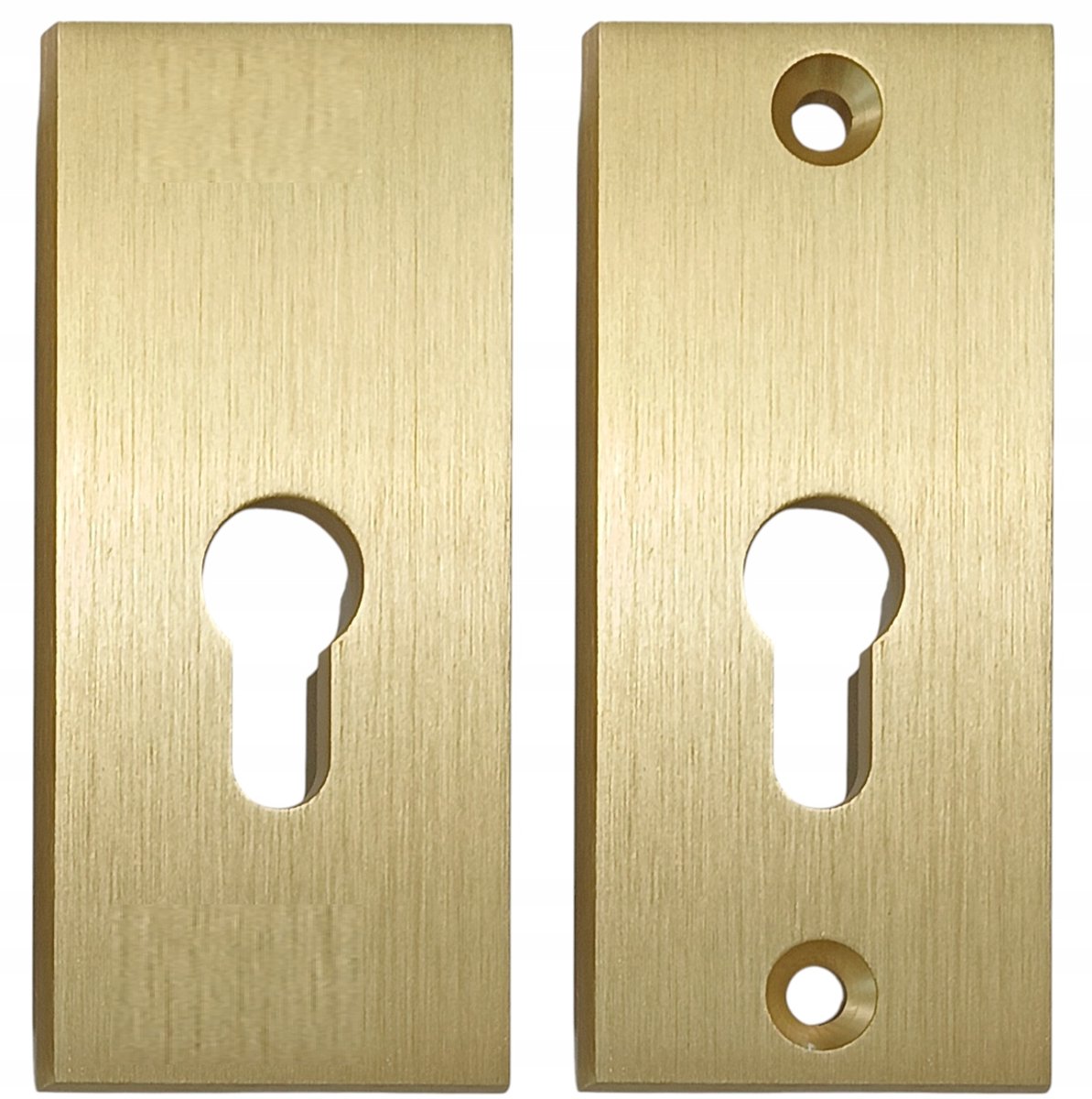 AXA Koninklijke Rozet Deurgrendel - Kort model 117 mm, Goud