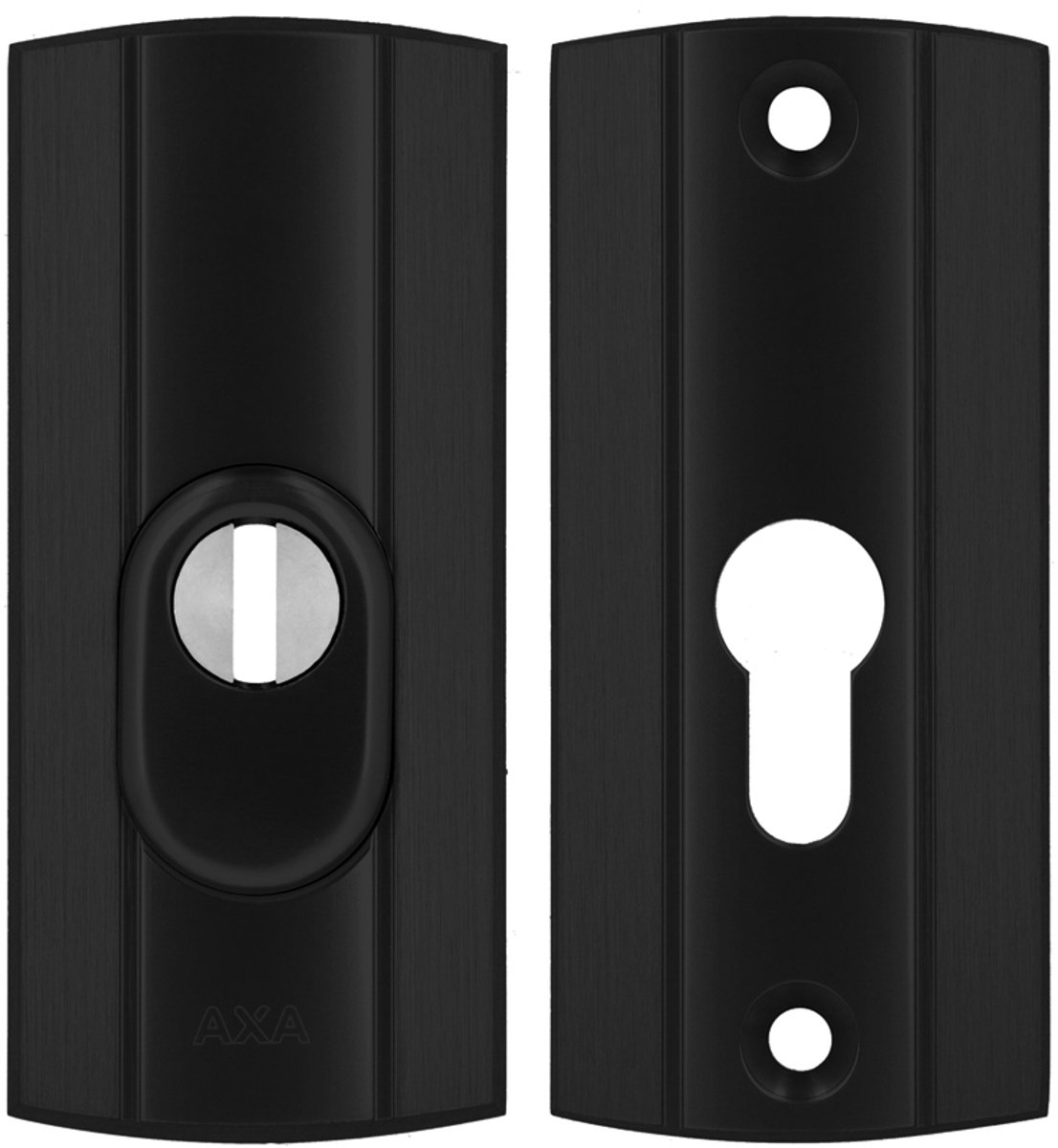 AXA Prestige Rozet Deurkruk Zwart Kort 117mm FLEX