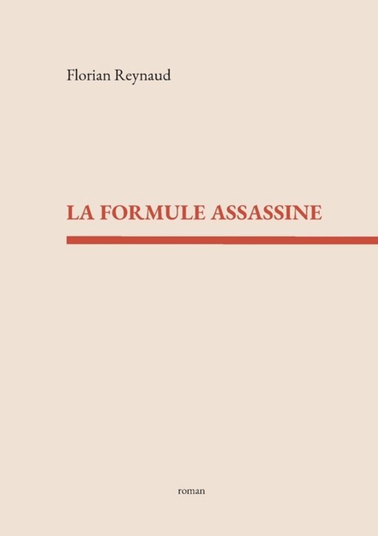 La formule assassine - cover