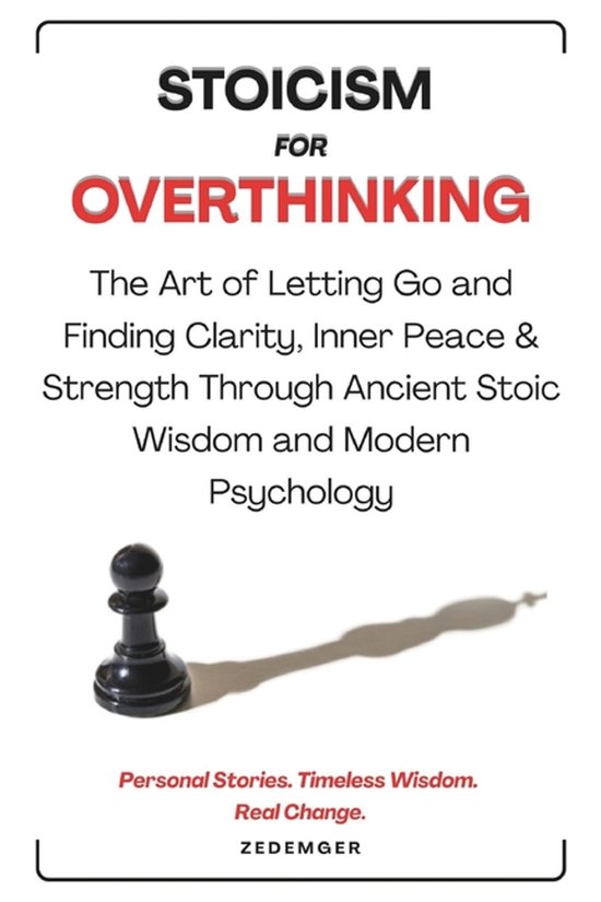 Stoicism For Overthinking - cover