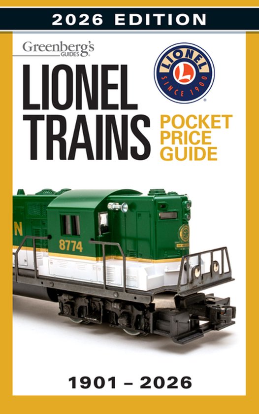 Lionel Trains Pocket Price Guide 1901-2026 - cover