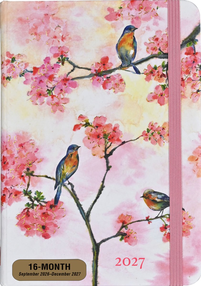 Cherry Blossomms in Spring 16 Maanden Agenda 2027