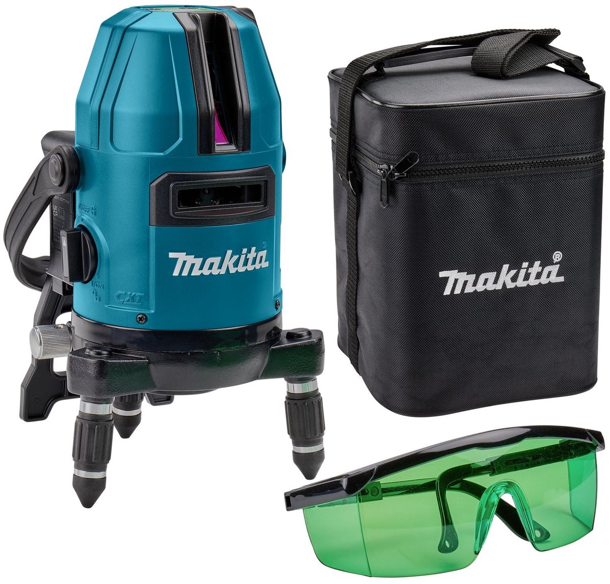 Makita SK20GDZ Accu Multilijn Laser Groen 12V Max Basic Body met Tas