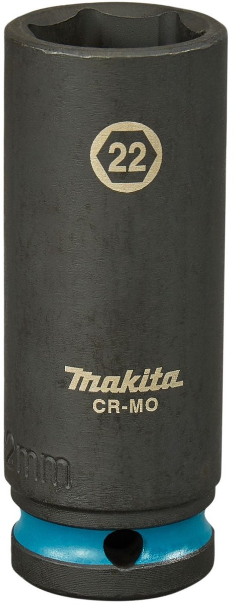 Makita E-16514 Impact Black Krachtdop 1/2 | 22 x 82 mm