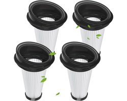 4 x vervangende filters - geschikt voor Rowenta X-pert 3.60 X-Pert 160 ZR005202 - Filter Wasbaar