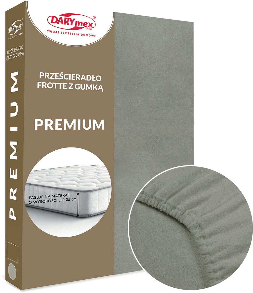 Hoeslaken Frotte met Elastiek 120x200 cm - Zacht & Ademend