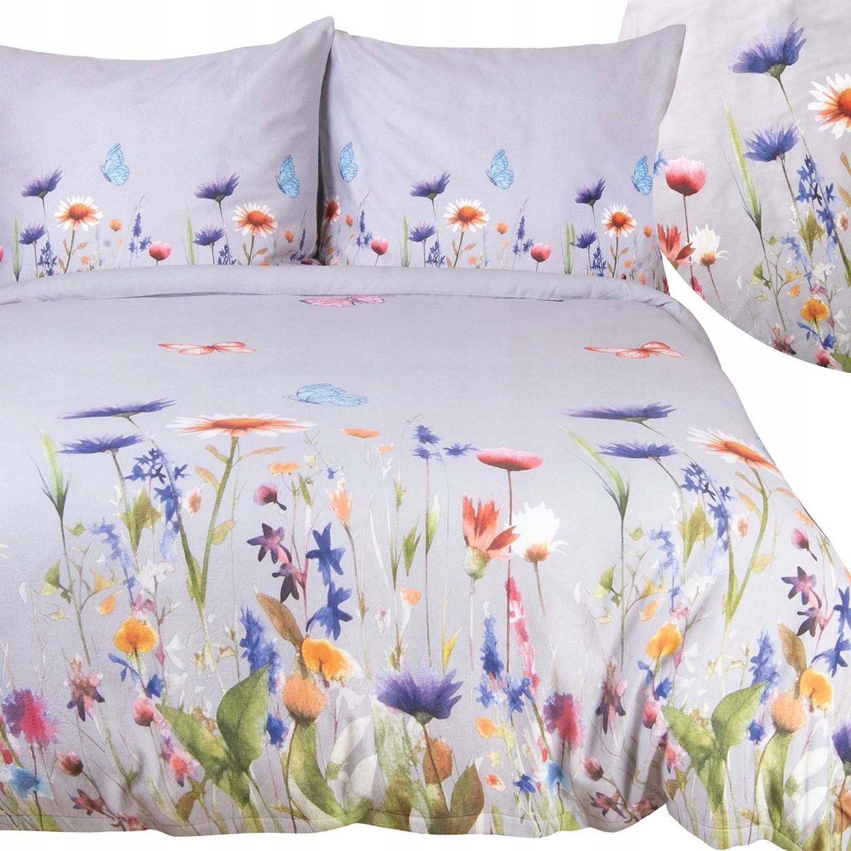 Washandjes Dekbedovertrek Darymex 220x200cm Bloemen & Vlinders