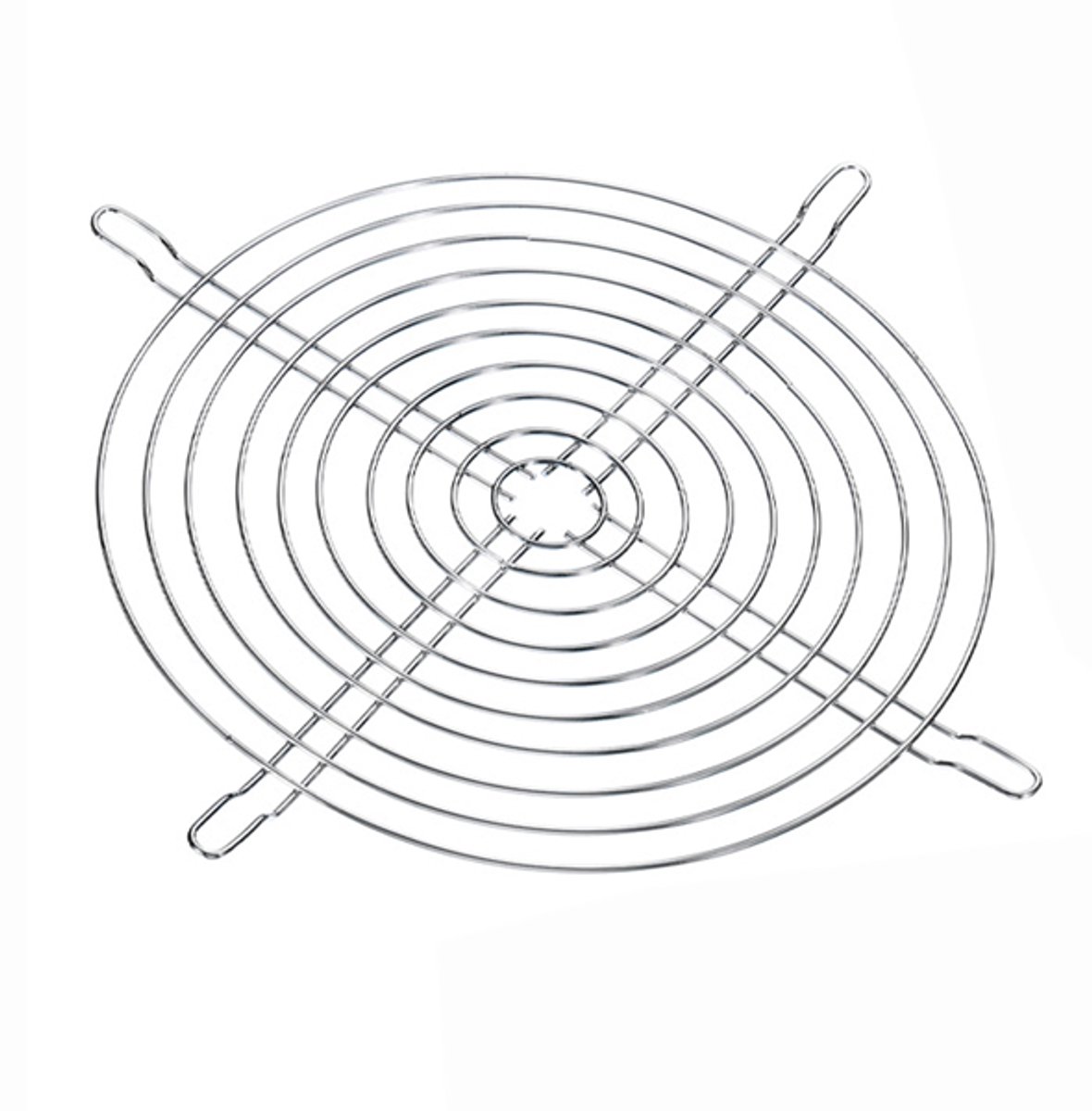 ventilator rooster bescherming – Fan Guard Grill 200x200 mm – Chroom