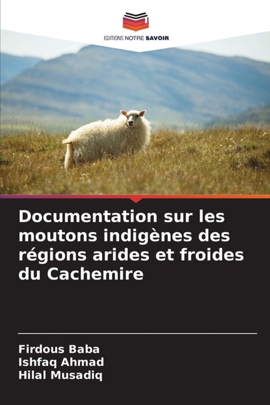 Documentation sur les moutons indigènes des régions arides ... - cover