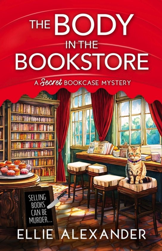 A Secret Bookcase Mystery-The Body in the Bookstore - cover