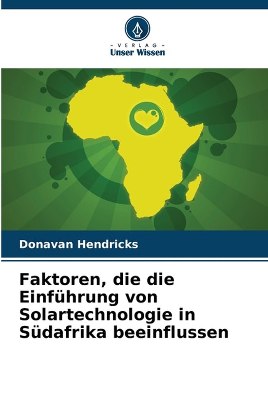 Faktoren, die die Einführung von Solartechnologie in Südaf ... - cover