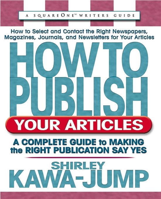How to Publish Your Articles - cover