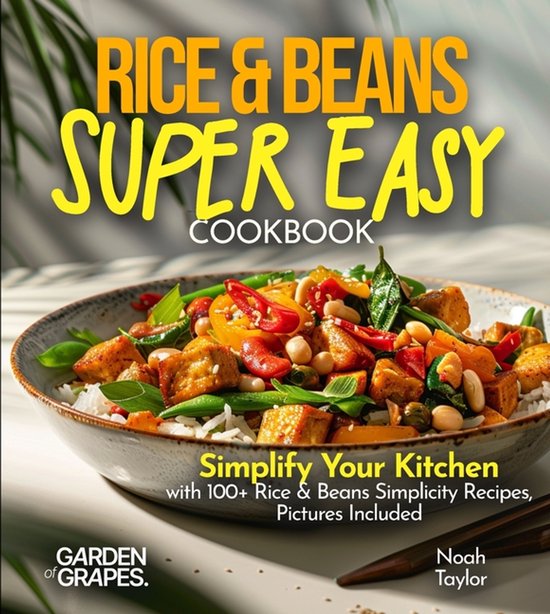 Rice & Beans Super Easy Cookbook - cover