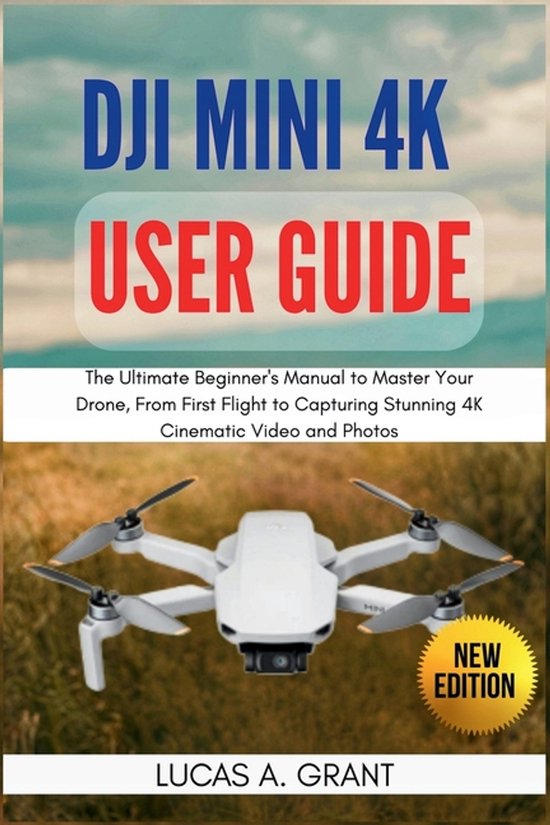 DJI Mini 4K User Guide - cover