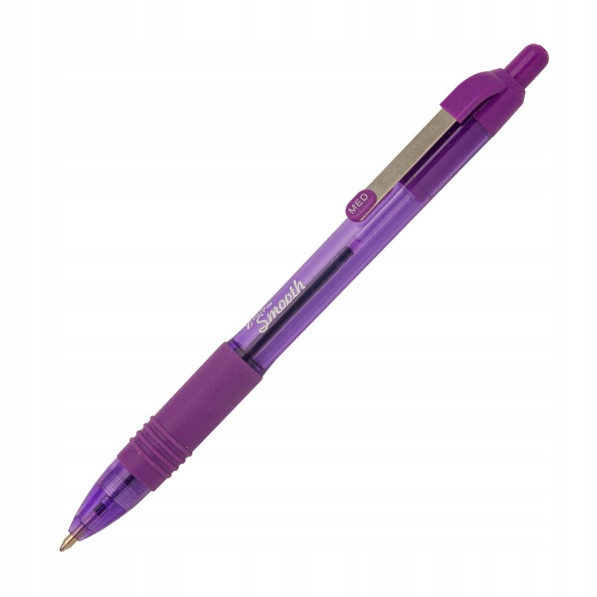 Zebra Z-Grip Smooth 1.0mm Balpen - Paars