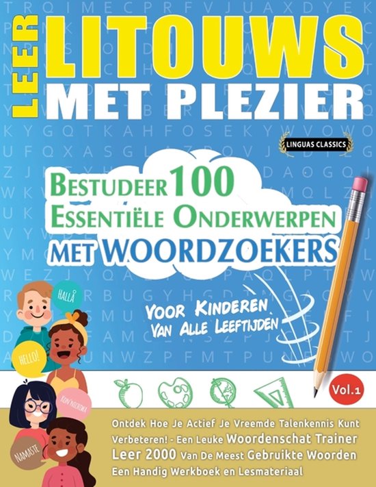 Leer Litouws Met Plezier - Voor Kinderen - cover