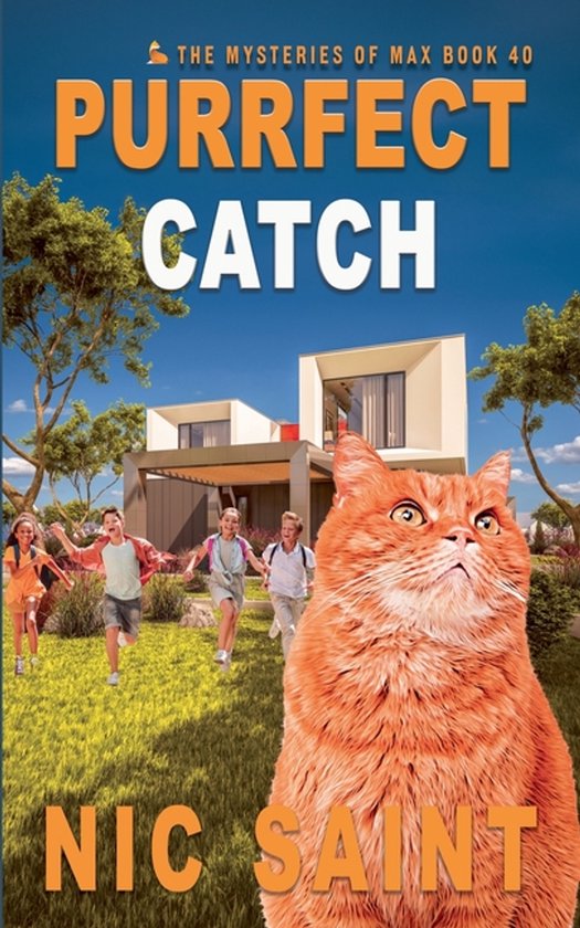 Mysteries of Max- Purrfect Catch - cover