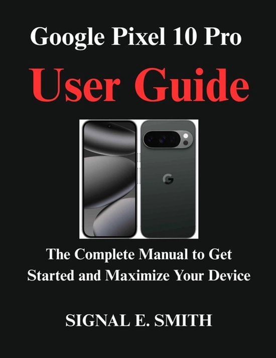 Google Pixel 10 Pro User Guide - cover